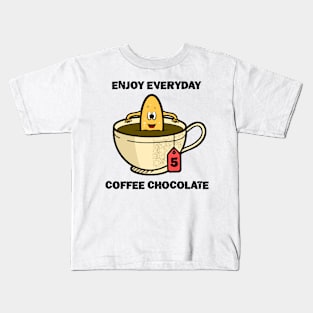 Coklate coffe holiday Kids T-Shirt
